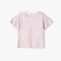 14TEE 8K: Crew T-Shirt With Frill Sleeve (1-3 Years)